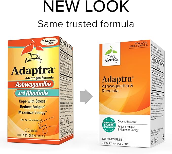 Terry Naturally Adaptra 60 Capsules, 2 - 120 Total