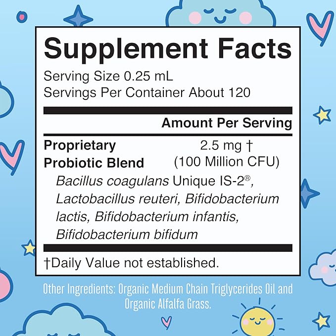 MaryRuth Organics USDA Organic Infant Liquid 125 Servings
