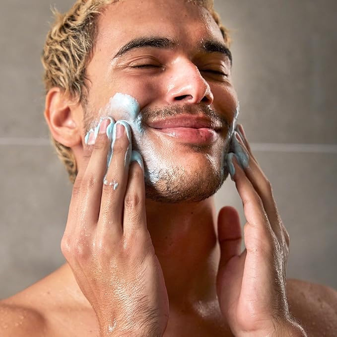 Dove Men+Care Eucalyptus Body and Face Scrub Deeply Exfoliates for Hydrated & Nourished Skin 100% Gentle Cleanser, No Sulfate Cleansers or Parabens