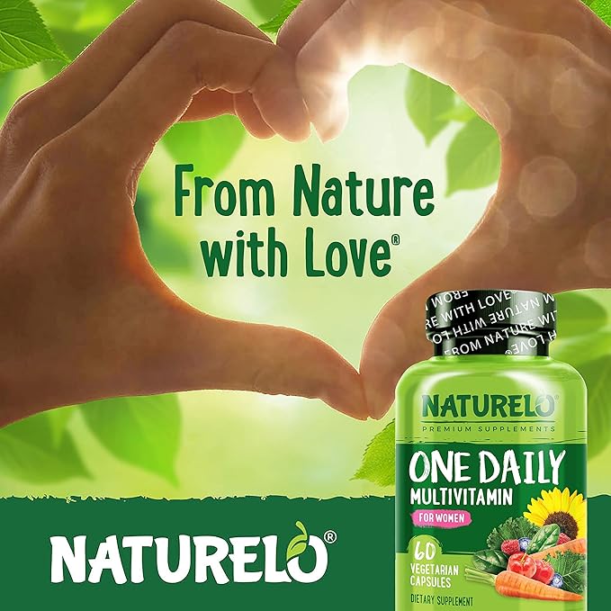 NATURELO One Daily Multivitamin for Women 60 Capsules 2 Month