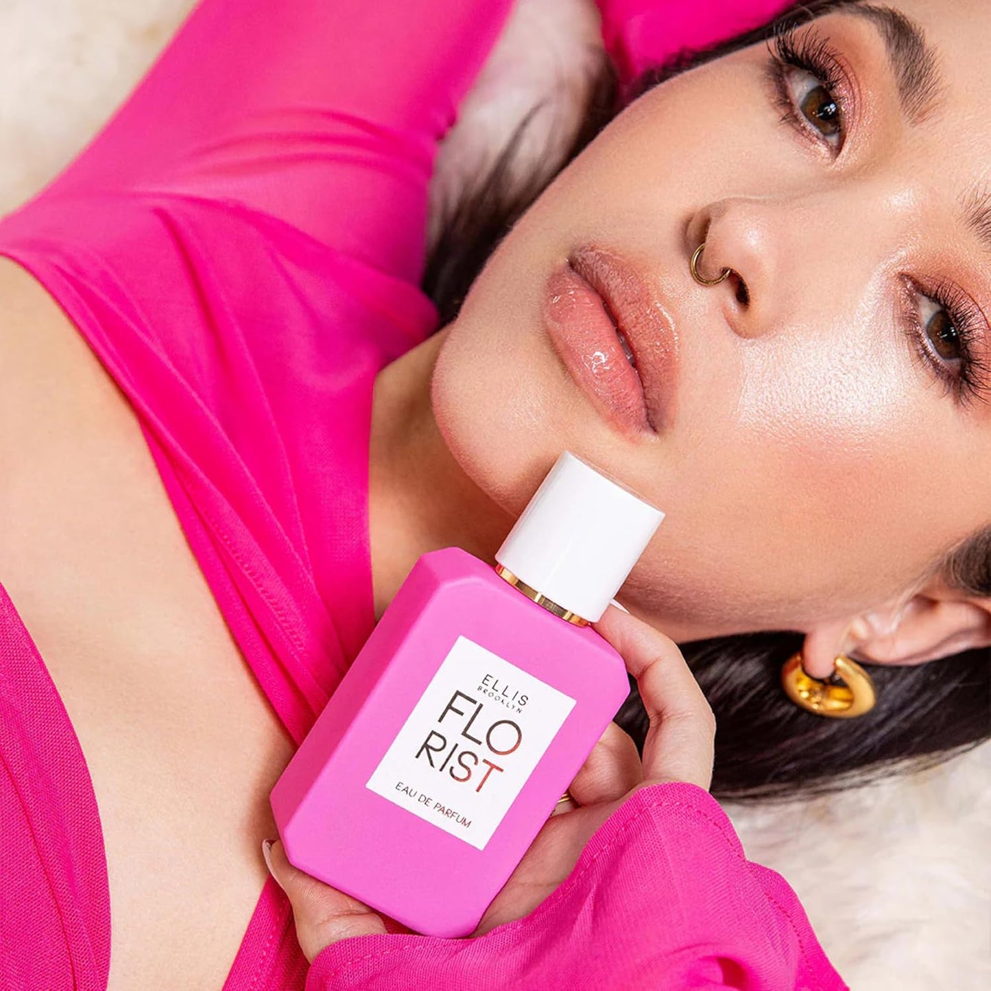 Ellis Brooklyn FLORIST Eau De Parfum, Mini Dabber - Fresh Floral Perfume For Women with Italian Bergamot, Tuberose, & Cedarwood, Vegan Perfume Made In The USA, 7.5ml / 0.25 Fl Oz