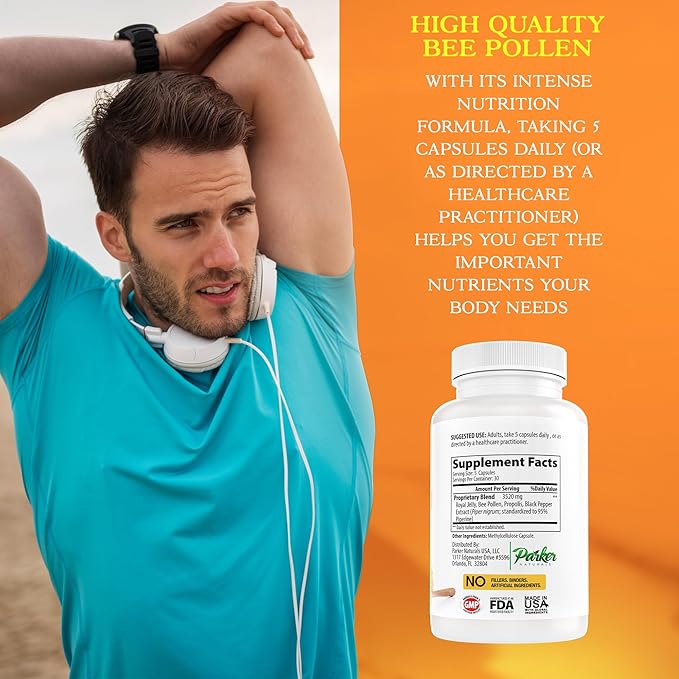 Best Bee Pollen, Royal Jelly, Propolis 150 Vegetarian