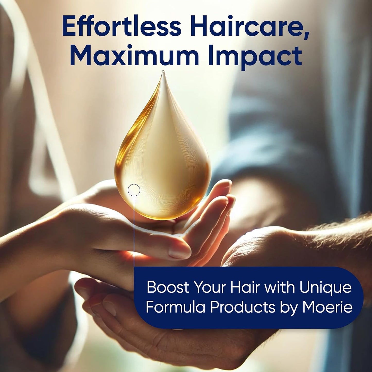 Moerie Ultimate Hair Growth Shampoo – For Longer, Thicker, Fuller Hair - Vegan Friendly Volumizing Hair Products – Paraben & Silicone Free – All Hair Types – Reverse Hair Loss – 8.45 fl oz (250ml)