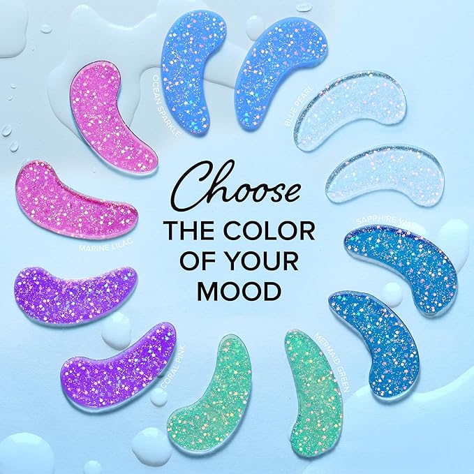 MAREE Beauty Bundle - Under Eye Gels & Biotin Gummies - Marine Collagen & Hyaluronic Acid, A B C E Vitamins Complex with Keratin & Pantothenic Acid - De-puff Eyes & Dark Circles, Skin, Nails & Hair