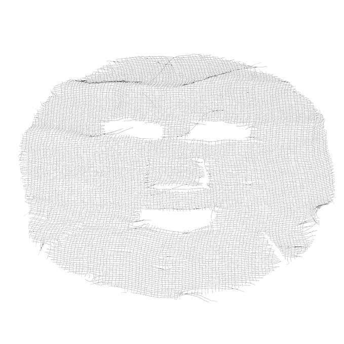 Yosoo Gauze Masks Facials, 50PCS Gauze Facial Mask Strong Permeability Mask Water Absorption Disposable DIY Face Mask Sheets DIY Cosmetic Face Spa Skin Care Skin Fiber Paper Facial Paper Sheet