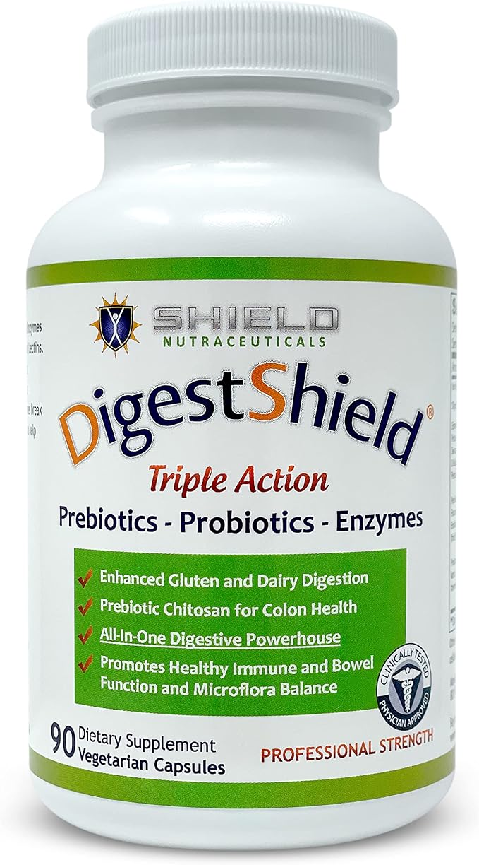 DigestShield® Probiotic & Prebiotic Supplement + 90-Meal Supply