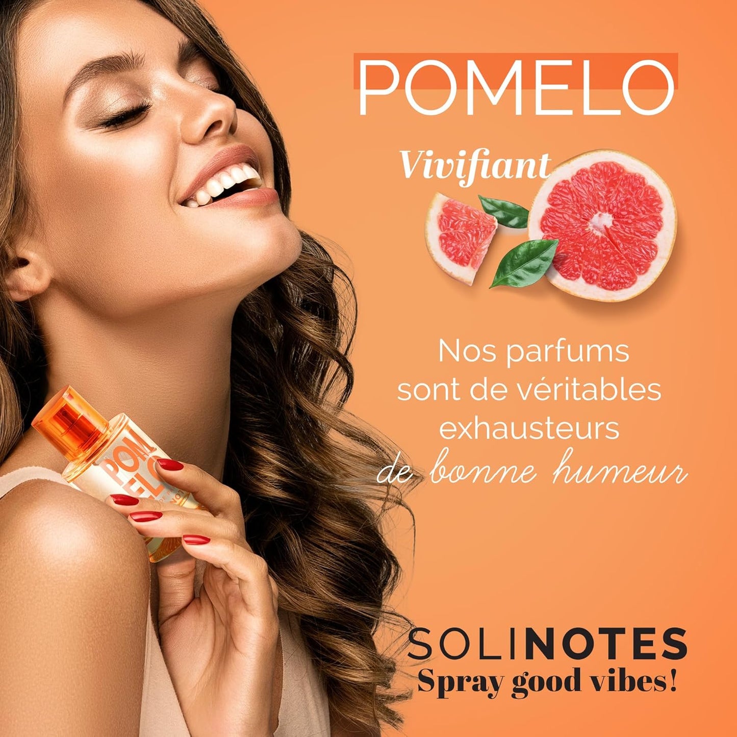 SOLINOTES Pomelo Perfume for Women - Eau De Parfum | Delicate Floral and Soothing Scent - Made in France - Vegan - 1.7 fl.oz