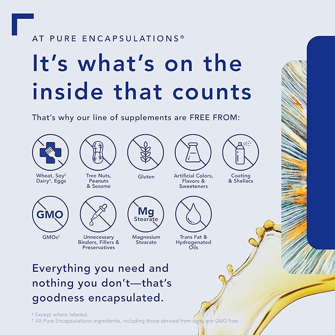 Pure Encapsulations Hair/Skin/Nails Ultra 60 Capsules