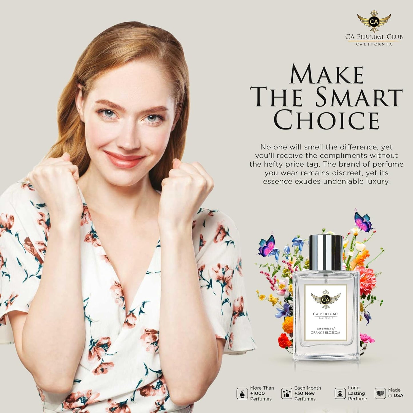 CA Perfume Impression of Accento for Women and Men Long Lasting Unisex Fragrance Eau De Parfum 1.7 Fl Oz 50ml