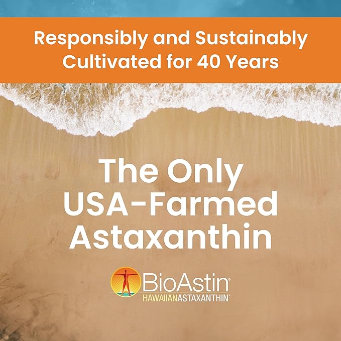 Nutrex Hawaii BioAstin Hawaiian Astaxanthin 12mg, 60 60 Softgels