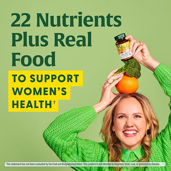 MegaFood Women's One Daily Multivitamin for Women 60 Tabs