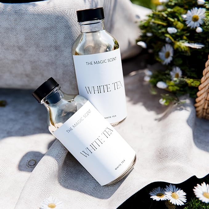 White Tea Oils for Diffuser - HVAC, Cold-Air, & Ultrasonic Diffuser Oil Inspired by The Tranquility of a Spa Resort - Essential Oils for Diffusers Aromatherapy - 8.5 fl oz, 250 mL