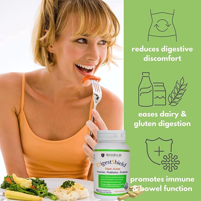 DigestShield® Probiotic & Prebiotic Supplement + 90-Meal Supply
