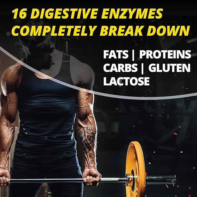 Gains in Bulk, Athlete Digestive Formula, (90 Count) 8 Strains 16 different