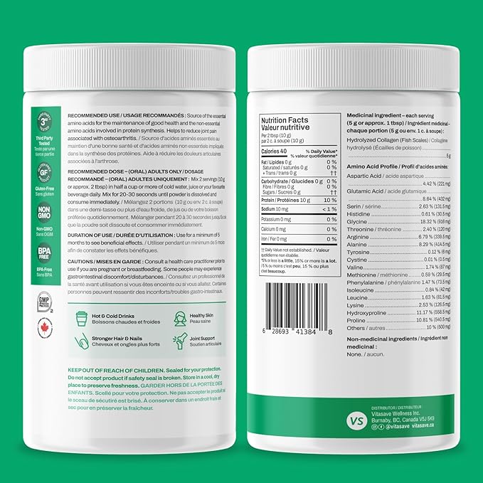 Premium Marine Collagen Peptides Powder 30 Day