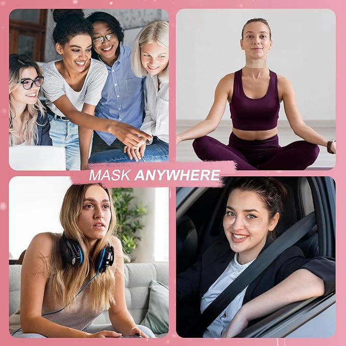 Reusable Wrinkle Patches - Silicone Fusion Treatment Forehead Patches for Brow Lift, Wrinkle Smoothers, Reduce Frown Lines & Face Lift - 3 Pack (Neck)