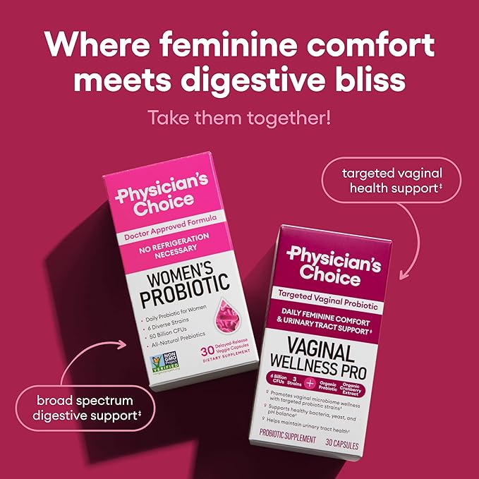 Physician's Choice Probiotics 50 Billion 6 Unique 60 CT