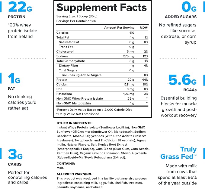 LEGION Whey+ Whey Isolate Protein Powder 30 Servings