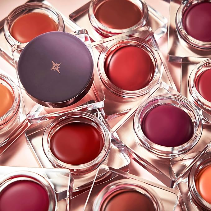 Sinful Lip N Cheek Mousse Tint - Powder Matte Blush for Cheeks and Tinted Lip Balm - 2 in 1 Weightless Formula - 004 Brick - 0.14 oz