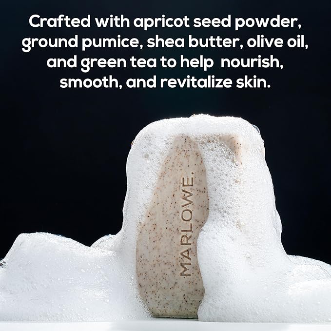 Best Sellers Kit No. 203, Features Signature No. 102 Original Body Scrub Soap Bar, No. 121 Facial Cleanser & No. 123 Facial Moisturizer, Great Gift for Men