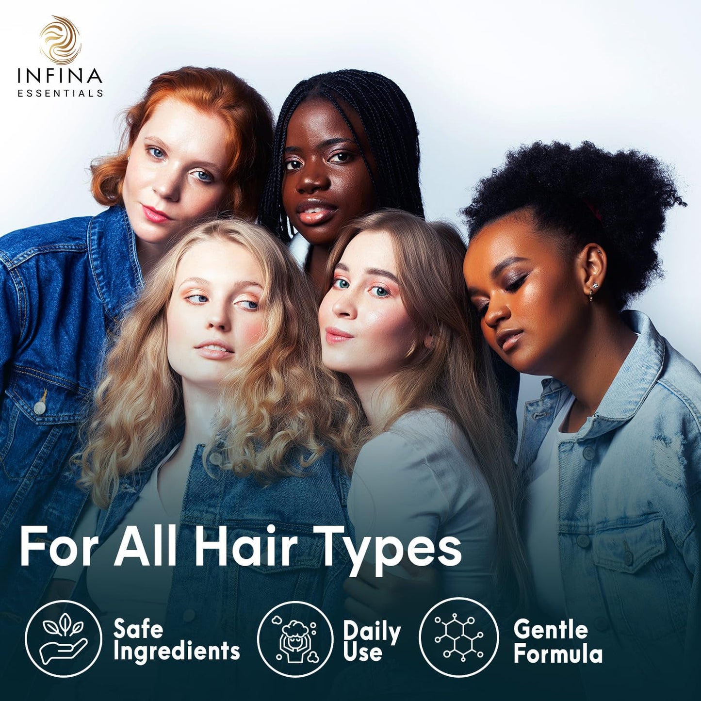 Biotin 2-in-1 Shampoo and Conditioner for Men & Women – Hair Thickening & Strengthening Shampoo with Saw Palmetto, Keratin, Caffeine & Vitamin E – Convenient Daily Use – 16 fl oz