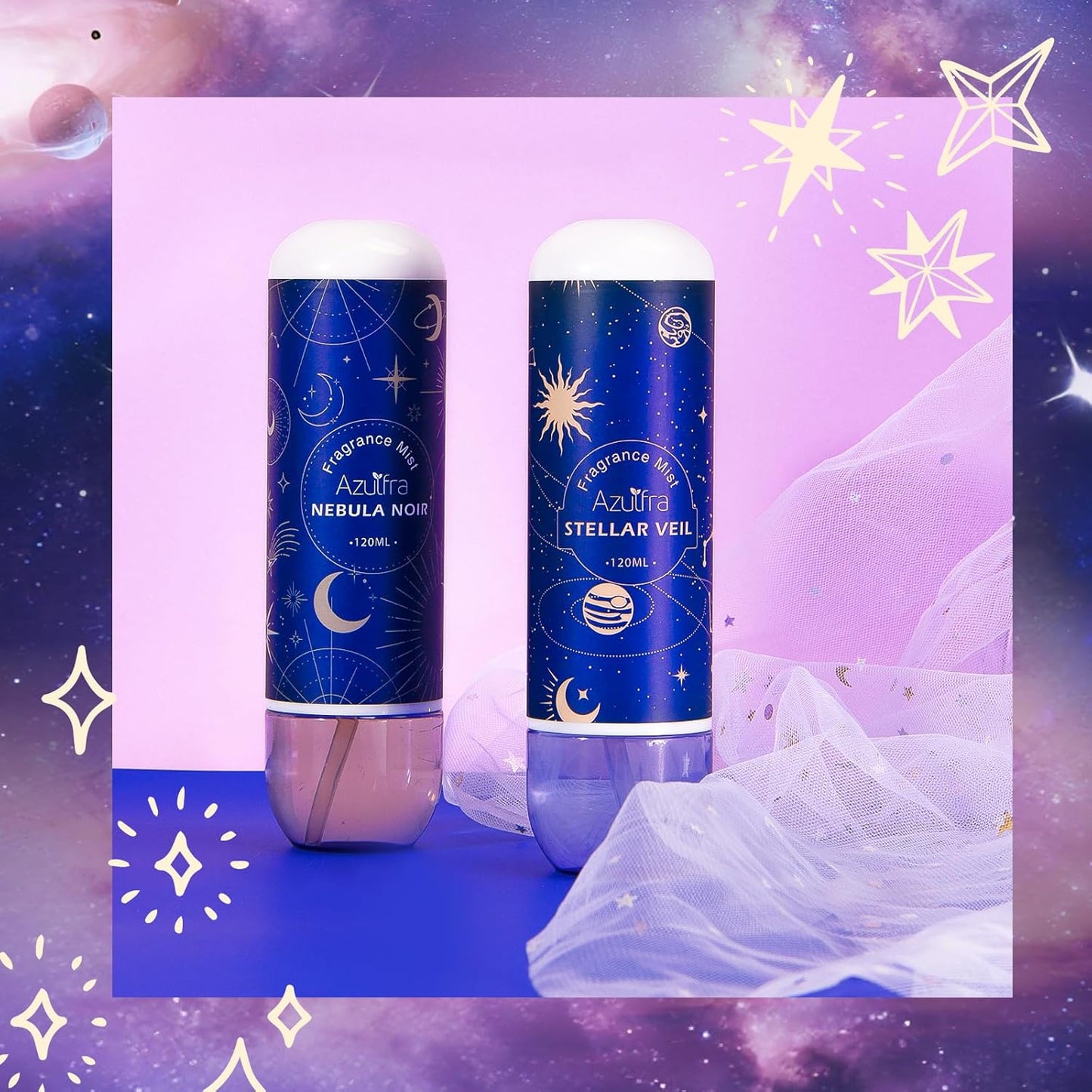 Body Spray for Wowen, Hair & Body Fragrance Mist, Long Lasting Fragrance Spray, 4 fl.oz Stellar Veil