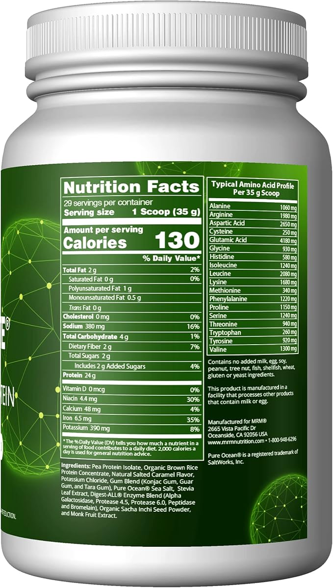 MRM Nutrition Veggie Elite Performance Protein 30 Servings