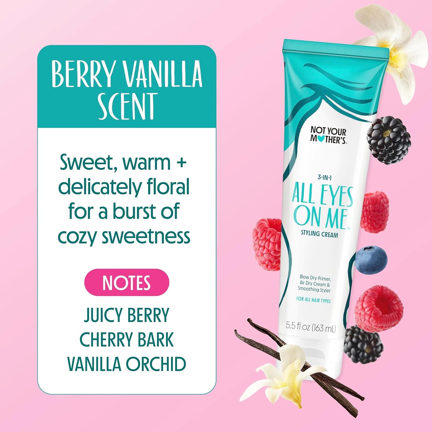 Not Your Mother's All Eyes On Me 3-in-1 Hair Styling Cream with UV Protection - Styling Cream for All Hair Types