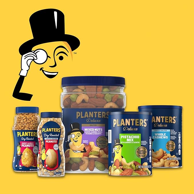 PLANTERS Unsalted Premium Cashews, 1.63 lb.