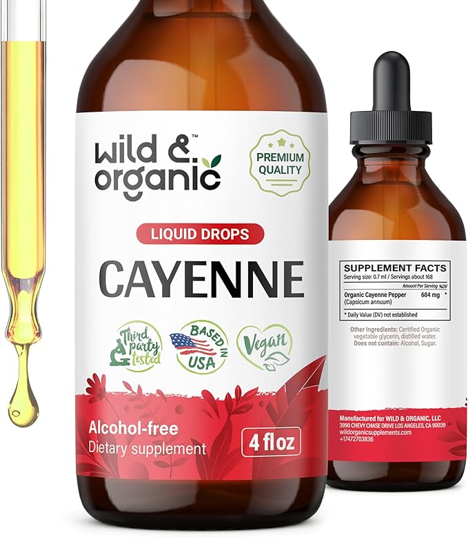 Cayenne Pepper Tincture 4 oz