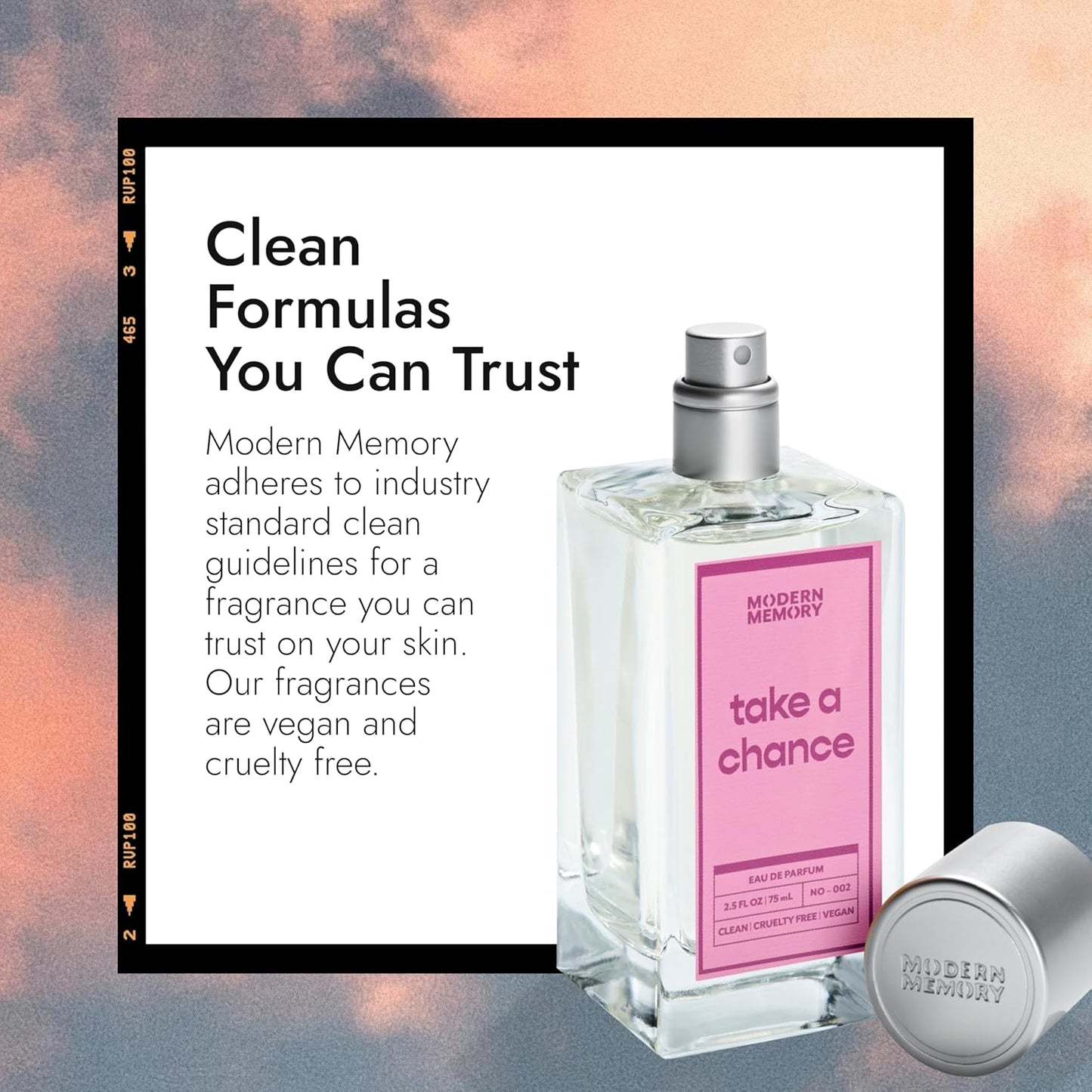 Modern Memory Take a Chance Eau de Parfum for Women, 2.5 fl oz - Notes of Grapefruit, Jasmine & White Musk