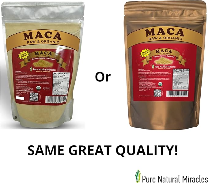 Maca Root Powder Organic 16 oz
