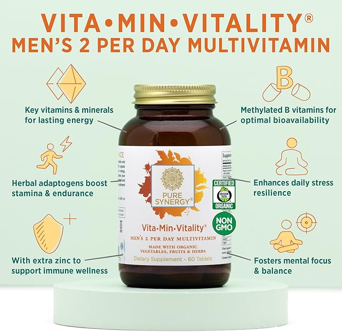 PURE SYNERGY Vita·Min·Vitality (60 Tablets)