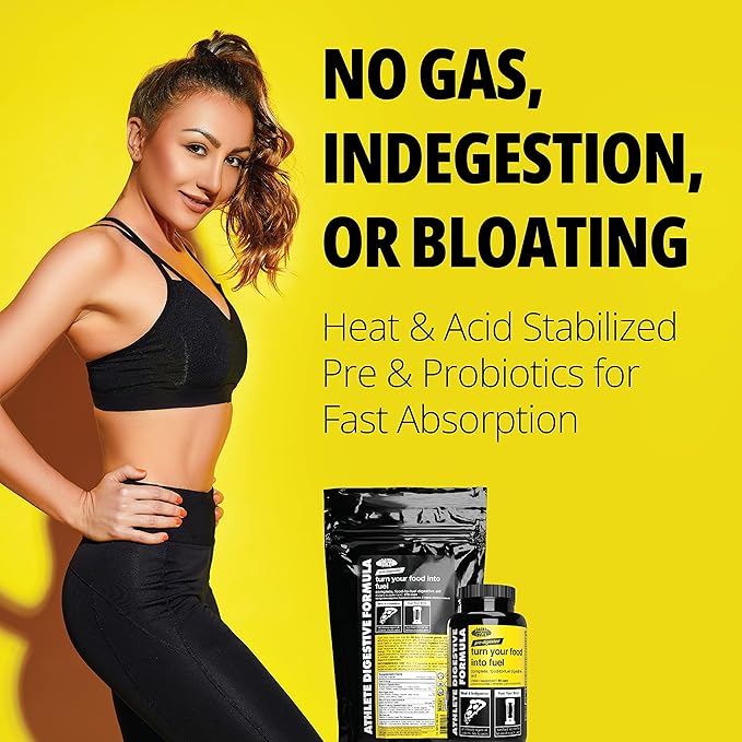 Gains in Bulk, Athlete Digestive Formula, (90 Count) 8 Strains 16 different