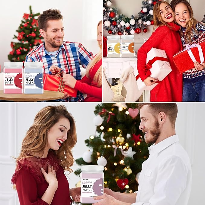 Jelly Mask for Facials Professional, Chamomile Jelly Mask Powder, Morsturize & Repair Soothes Face Skin Care for Vajacial Peel Off Mask, Esthetician Supplies, Natural Ingredients Unscent