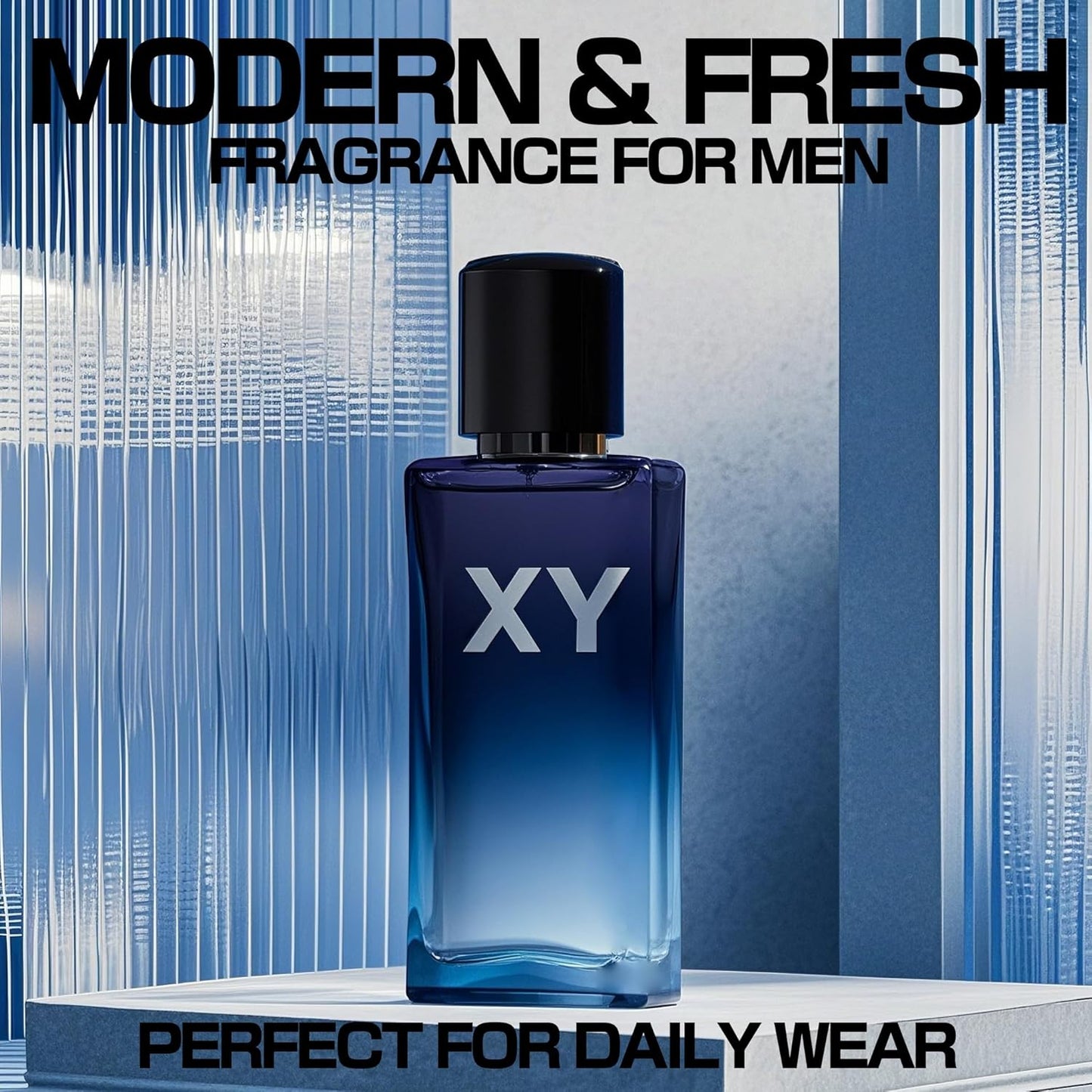 XY Men Cologne Fresh Scent Eau De Toilette Spray, Fragrance For Men Long-Lasting Cologne Choice For Daily Wear Elegant 100ml Bottle