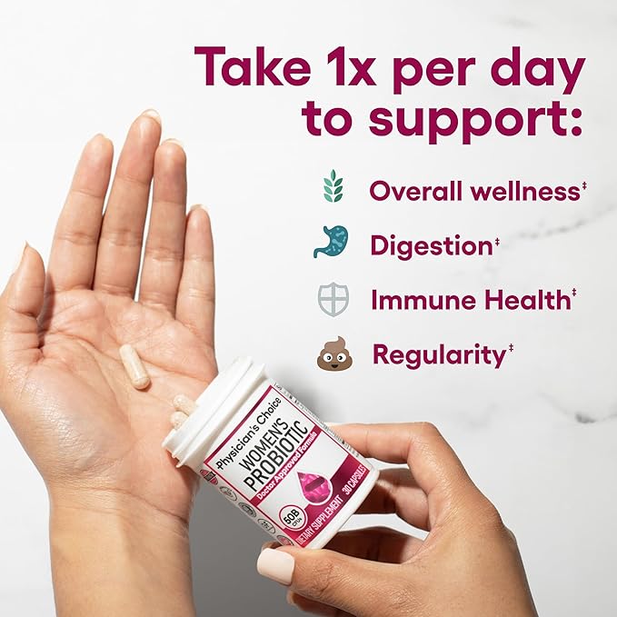 Physician's Choice Probiotics 50 Billion 6 Unique 60 CT