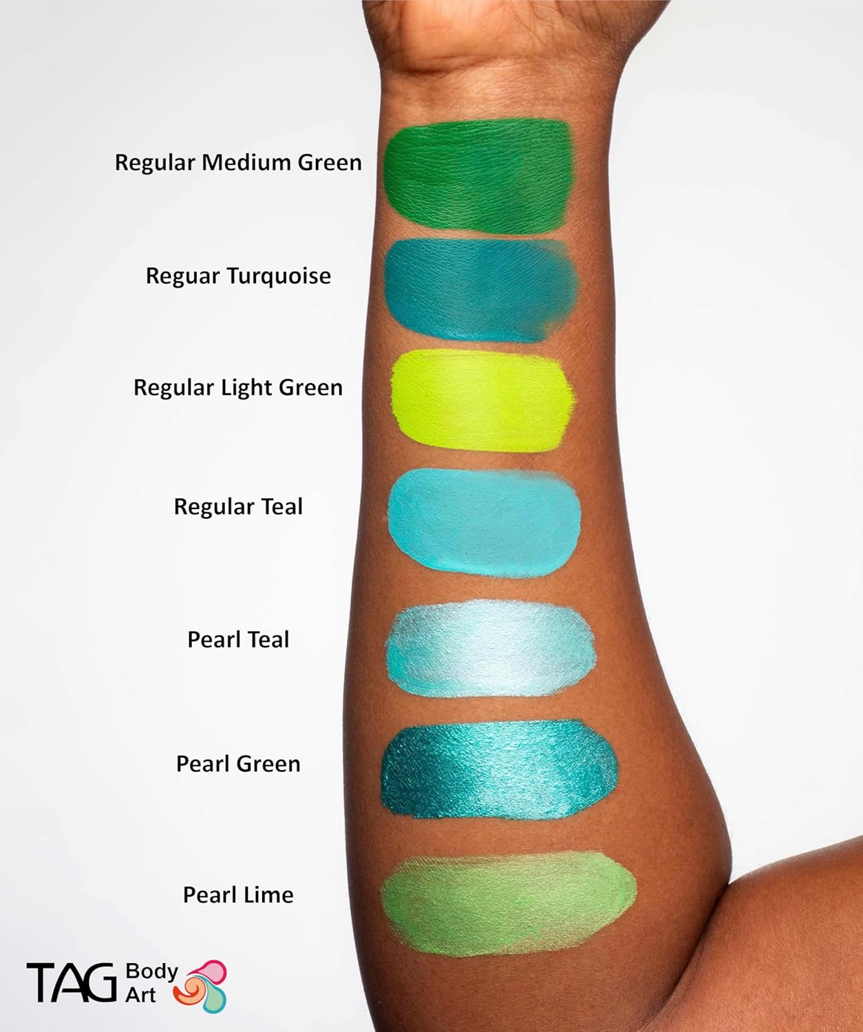 TAG Face and Body Paint - Regular Teal 90gm