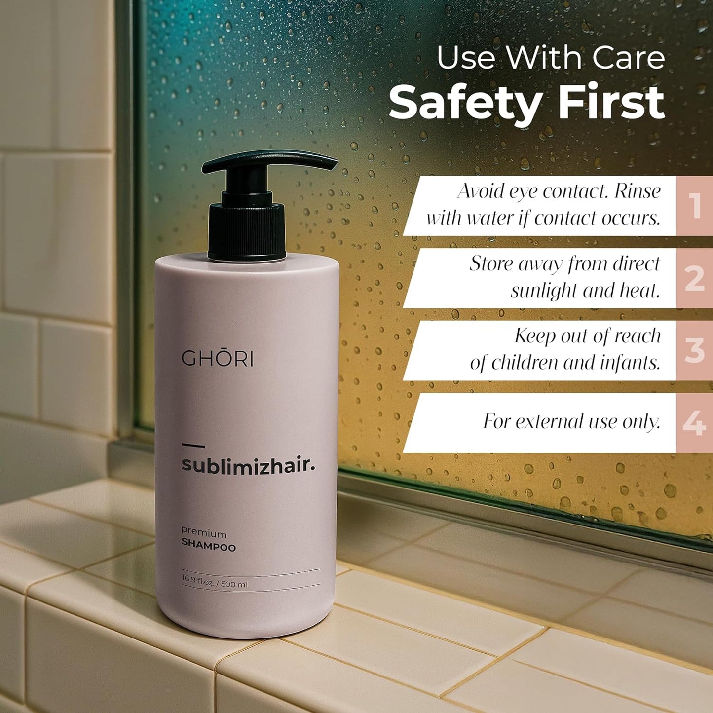 Sublimizhair Korean Herbal Shampoo for Dry & Damaged Hair | Hanbang Formula with Ginseng, Licorice & Tea Extracts | Gentle Scalp Cleansing | pH Balanced Shampoo | 300 ml / 10.1 fl oz