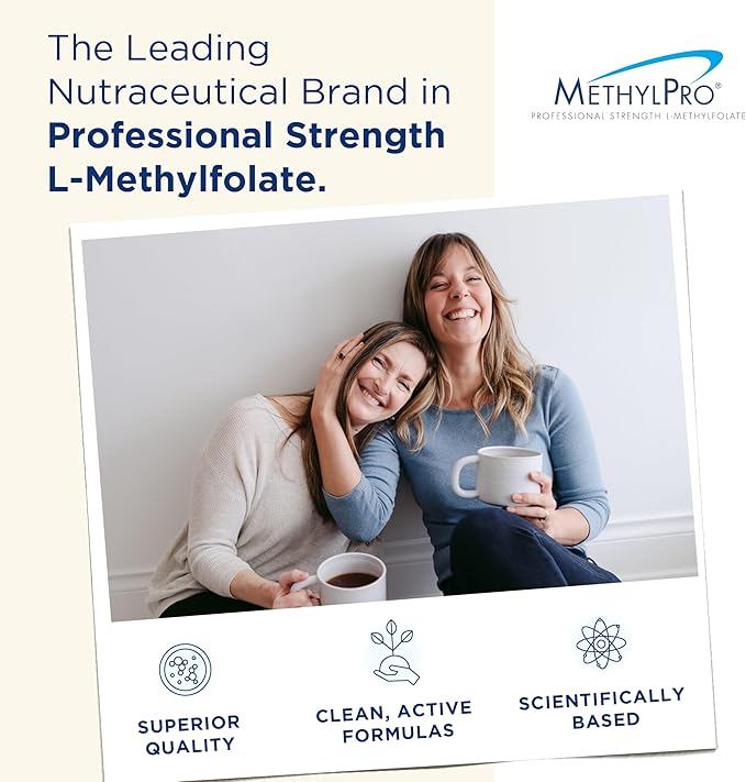 MethylPro B Complex + L Methylfolate 5mg (90 Capsules)