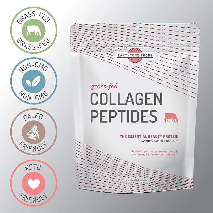 EARTHTONE Collagen Peptides Powder 32 oz