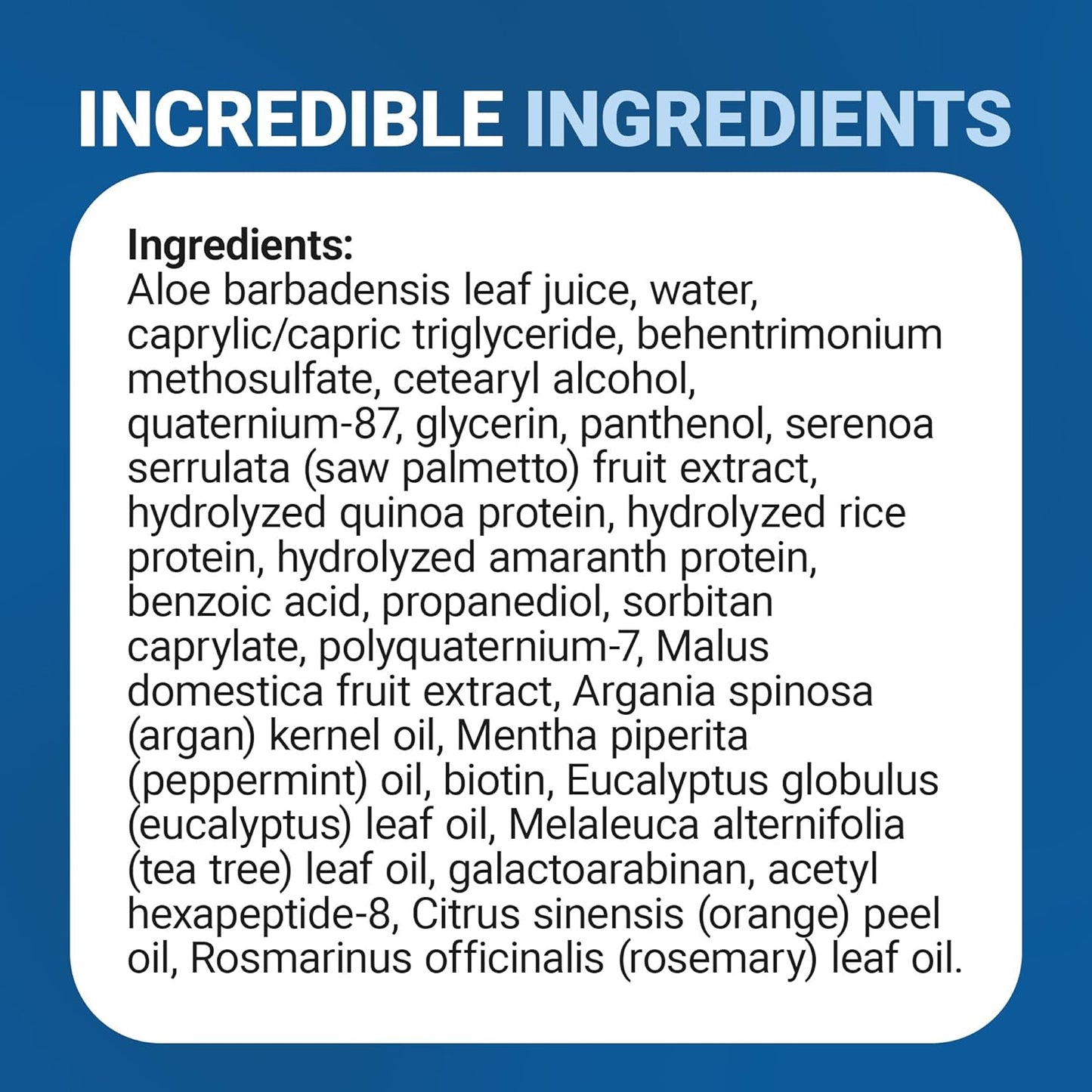 Dr. Berg Biotin Conditioner for Men & Women (Improved High-Performance Formula) - Independently Tested & Certified Paraben- Sulfate- & Silicone-Free - Infused w/Biotin, Argan & Botanicals - 8 Fl oz