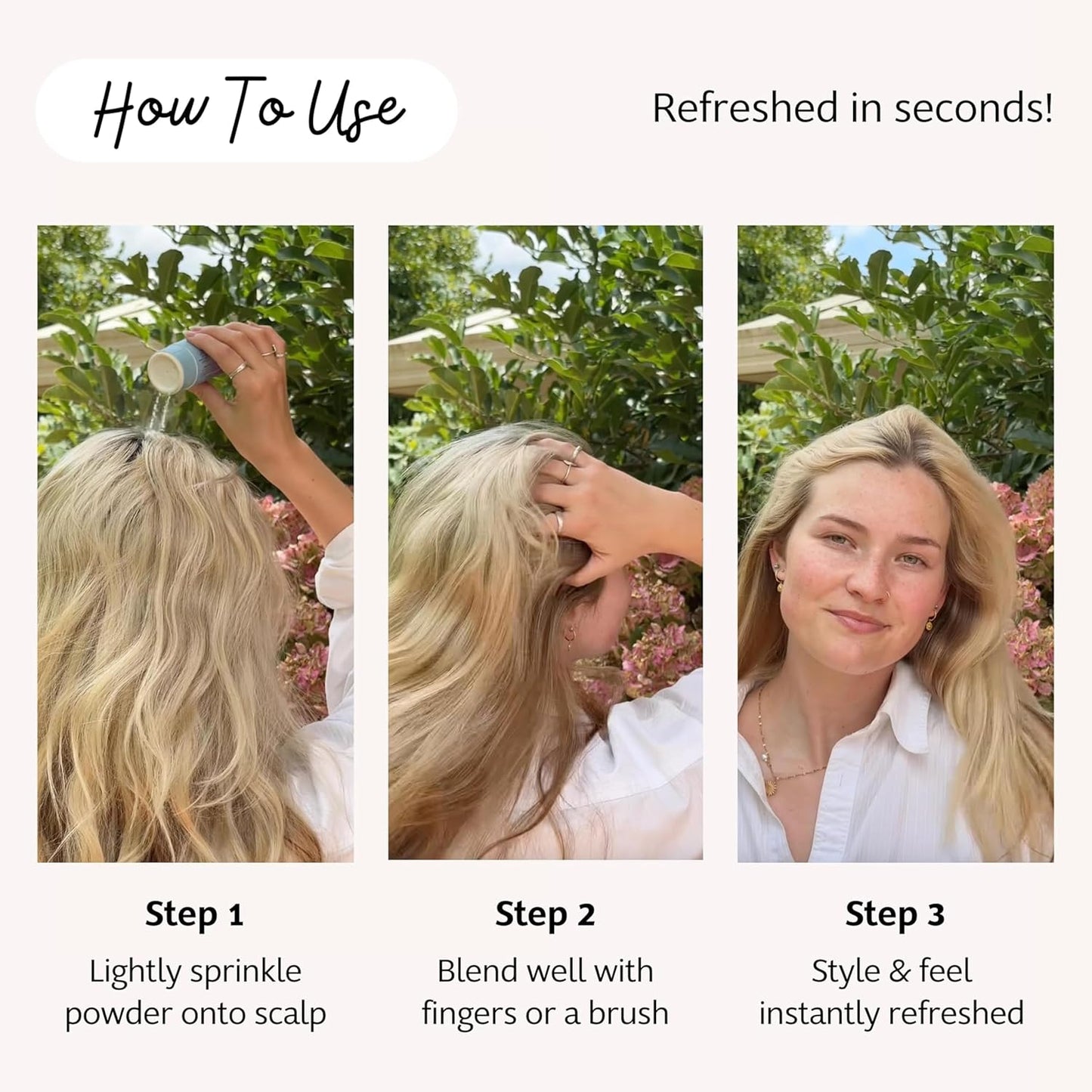 Slo | Natural Dry Shampoo Powder For Dark Hair - All Natural Ingredients, Vegan & Cruelty Free, Talc-Free Blend, Paper Packaging | Wild Orange + Cacao, (1.23oz/35g)