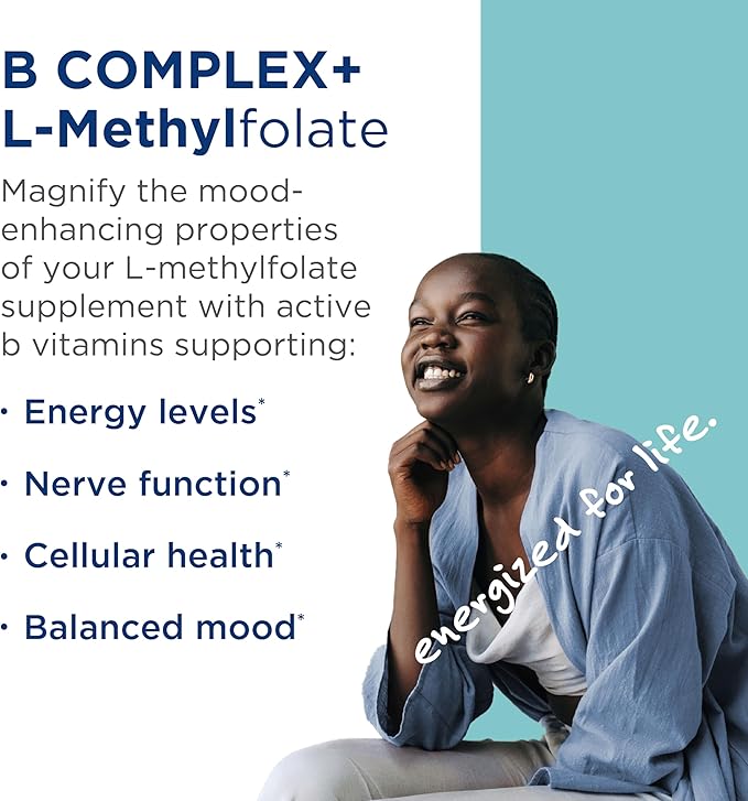 MethylPro B Complex + L Methylfolate 5mg (90 Capsules)