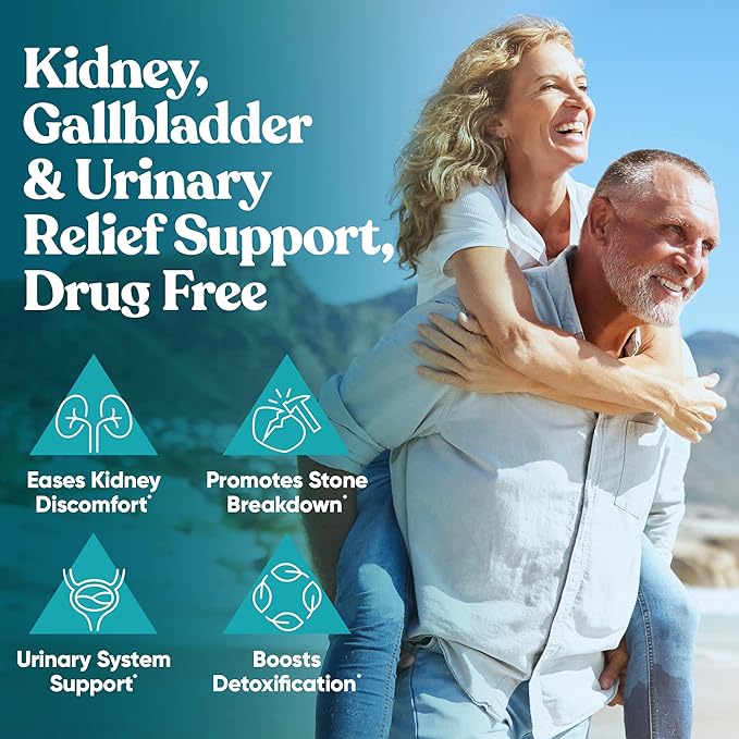 Chanca Piedra Stone Breaker – Natural Dissolver, Kidney Cleanse & Gallbladder Supplement – Detoxify Urinary Tract, Flush Impurities, Clear System – 120 Vegan Soft Capsules
