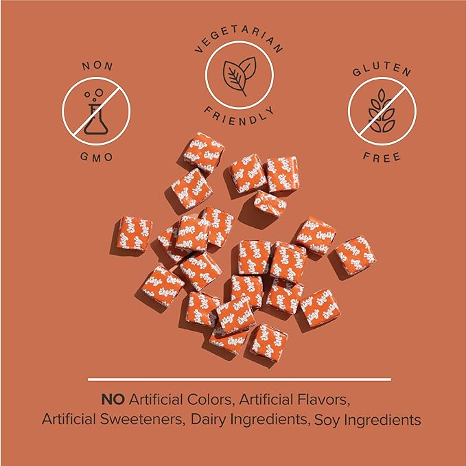 Chewsy 6-in-1 Immune Support Supplement Fruity Chews with Elderberry, Vitamin C, A & D, Zinc & Selenium - 6-Day Supply, Individually Wrapped Immunity Vitamins Chews for Adults and Kids