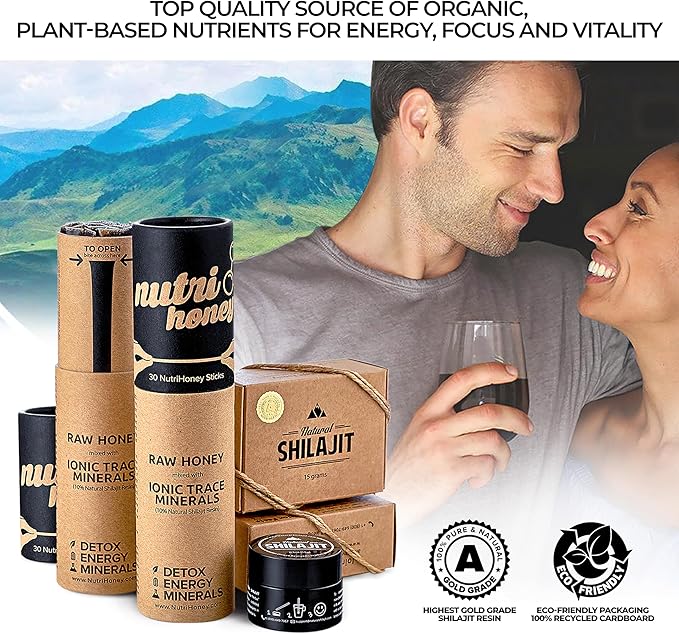 NATURAL SHILAJIT Capsules (1-2 Months Supply) 60 Count