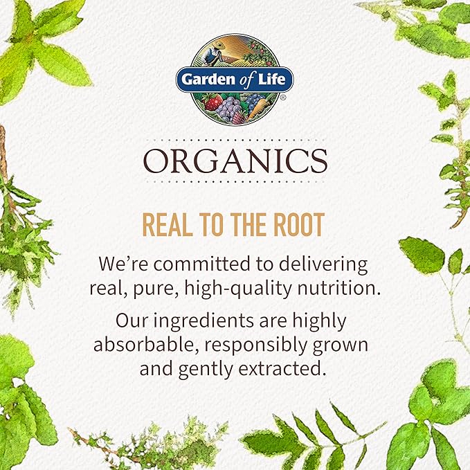 Garden of Life Organics Multivitamin for Men 30 Count
