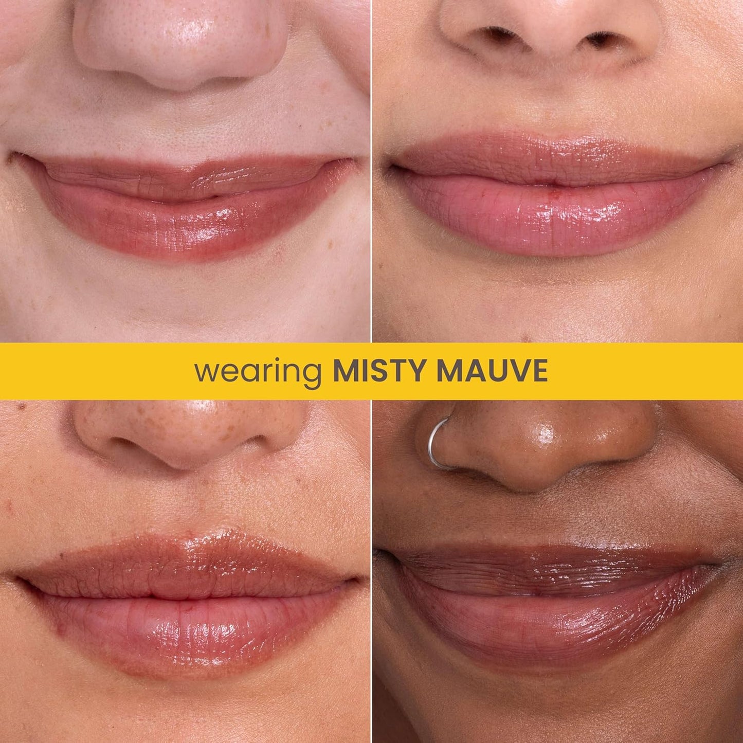 Burt’s Bees Stocking Stuffers Tinted Boosted Balm, Misty Mauve, Hydrating Tinted Lip Balm, 24 Hour Lip Moisturizer with Responsibly Sourced Beeswax, 100% Natural Origin, 1 Count, 0.16oz