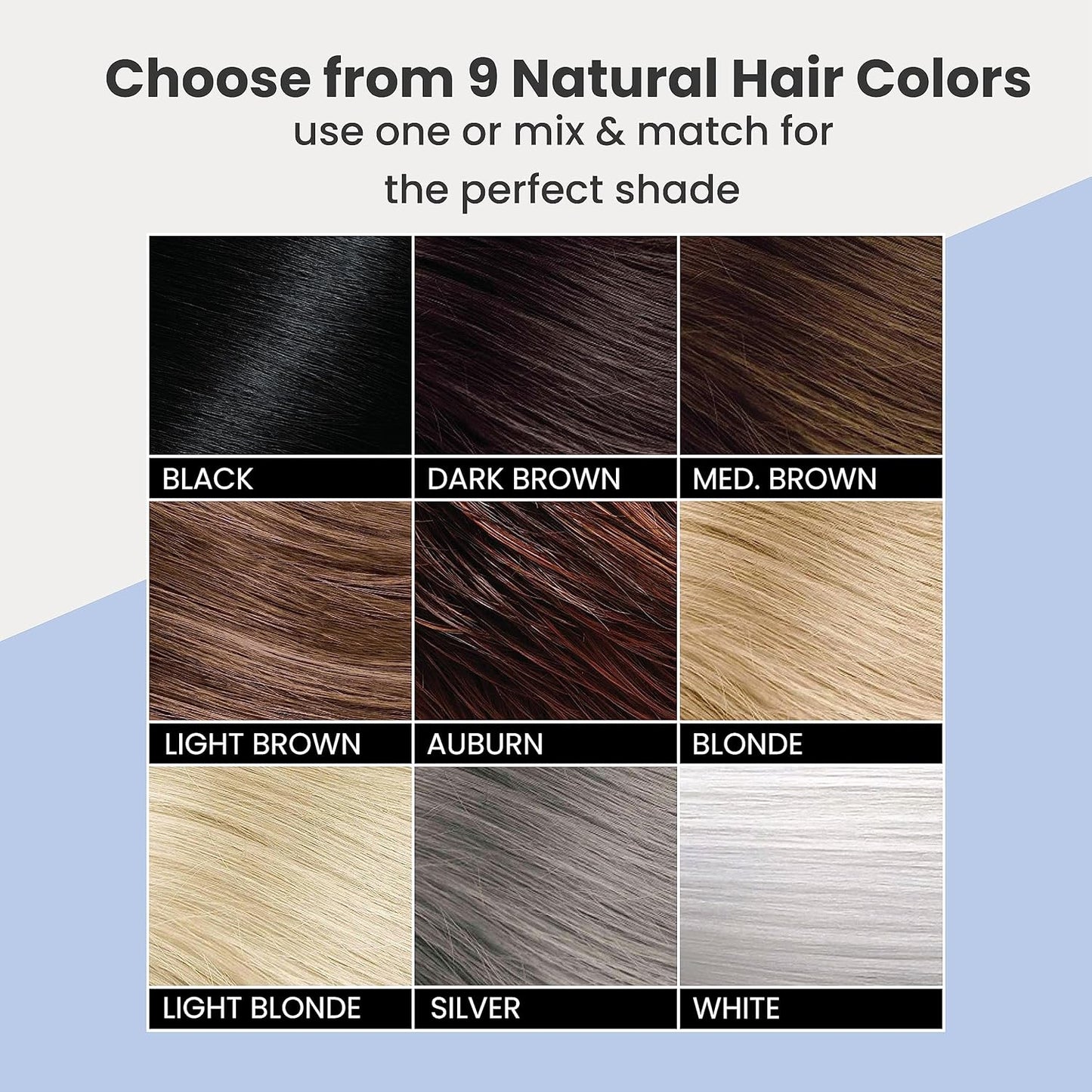 Top Secret Hair Thickening Building Fibers Applicator Included - Undetectable & Natural Hair Filler for Men & Women - Instantly Fill In Thinning Hair - Weather & Sweat Resistant (Light Brown, Large)